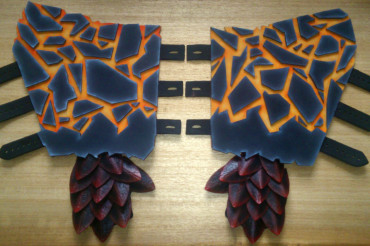 Deathwing Bracers WIP